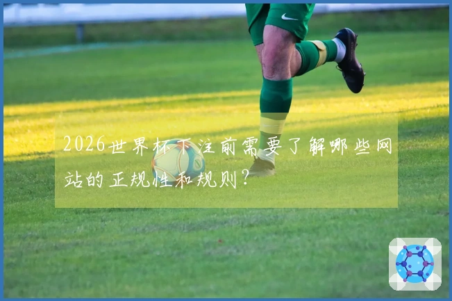 2026世界杯下注前需要了解哪些网站的正规性和规则？