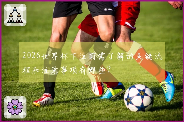 2026世界杯下注前需了解的关键流程和注意事项有哪些？